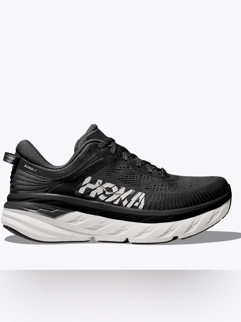 Hoka Bondi 7 Women’s size 8.5 black / white